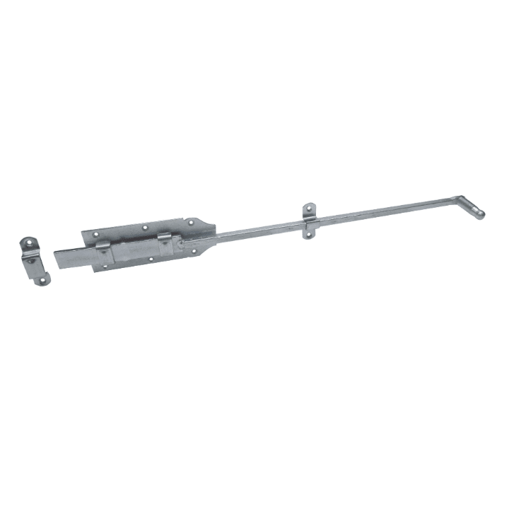 GB Rolstaartschuif vlak elektrolytisch verzinkt 600 x 65mm 74488