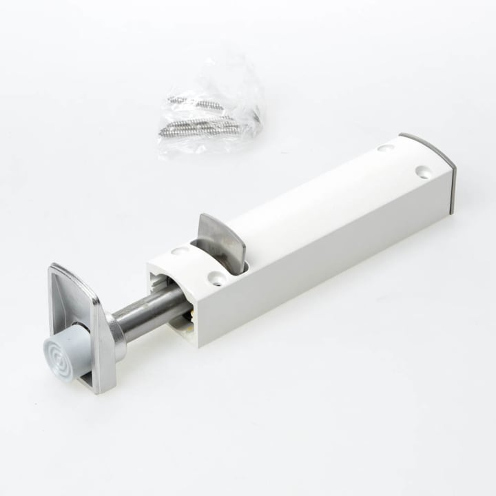 Deurvastzetter 80mm R9010 wit Design ZE-80