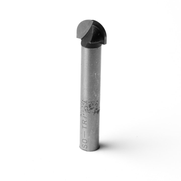 HM holprofielfrees A13 radius 6.35 x schacht 8mm