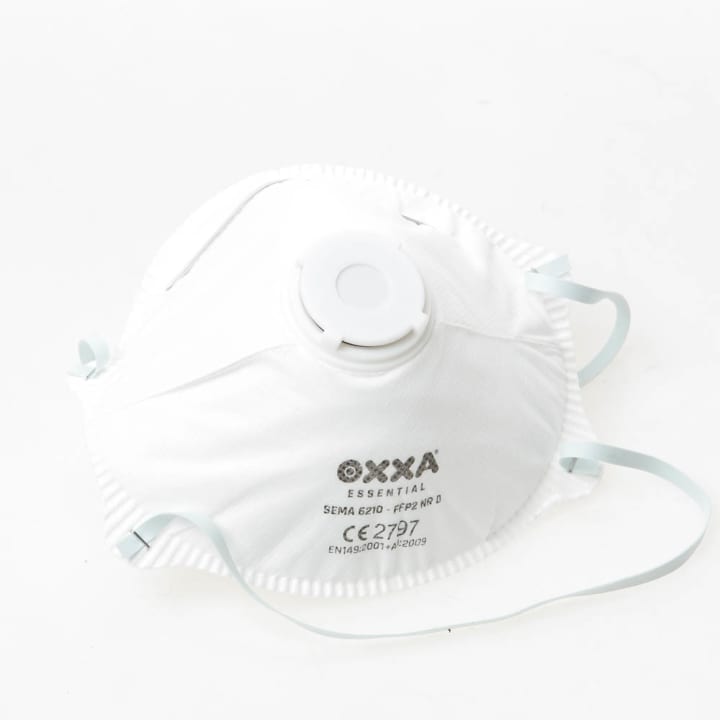 Oxxa stofmasker sema FFP2  met ventiel