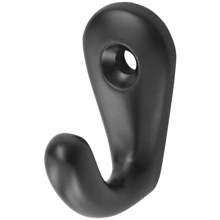 Hermeta Handdoekhaak zwart 0557-70