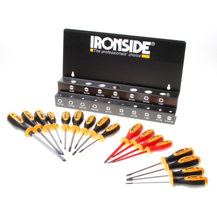 Ironside Schroevendraaierset 17delig xxl