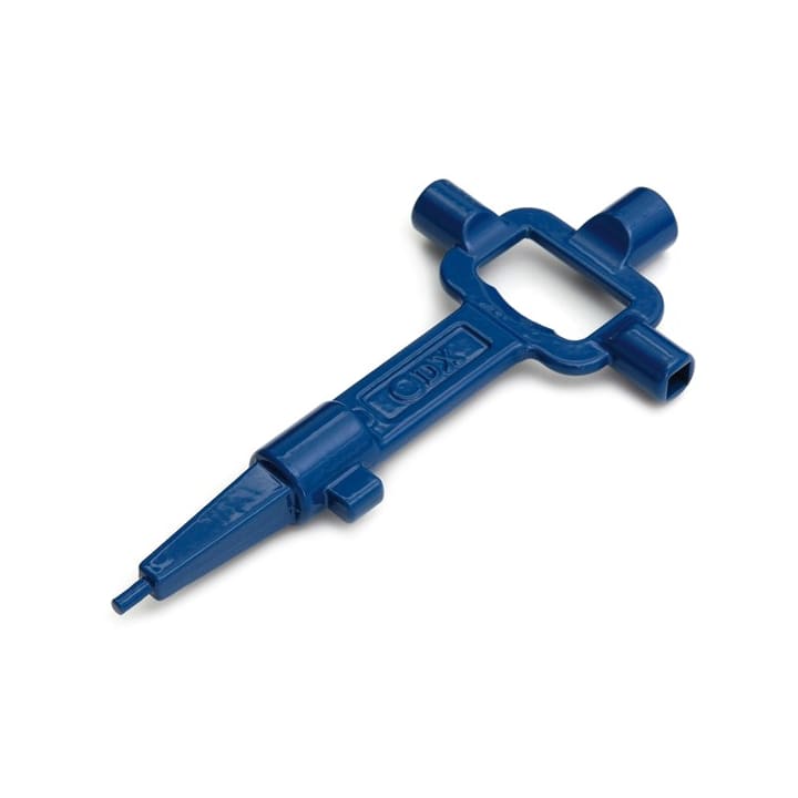 Bouwsleutel DX zamac blauw