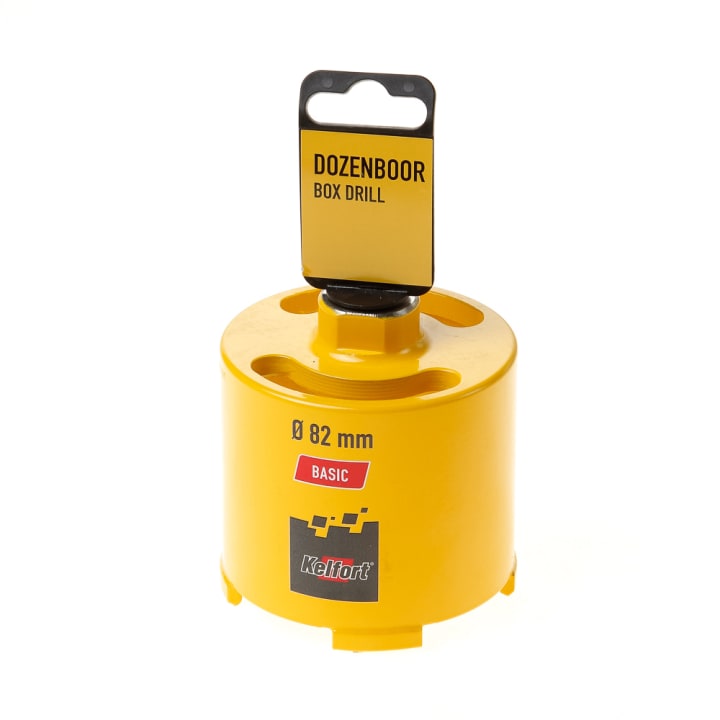 Kelfort Diamant dozenboor 82mm 4 segmenten