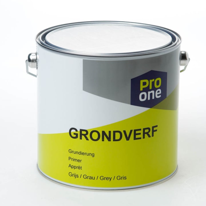 ProOne grondverf grijs 2500ml