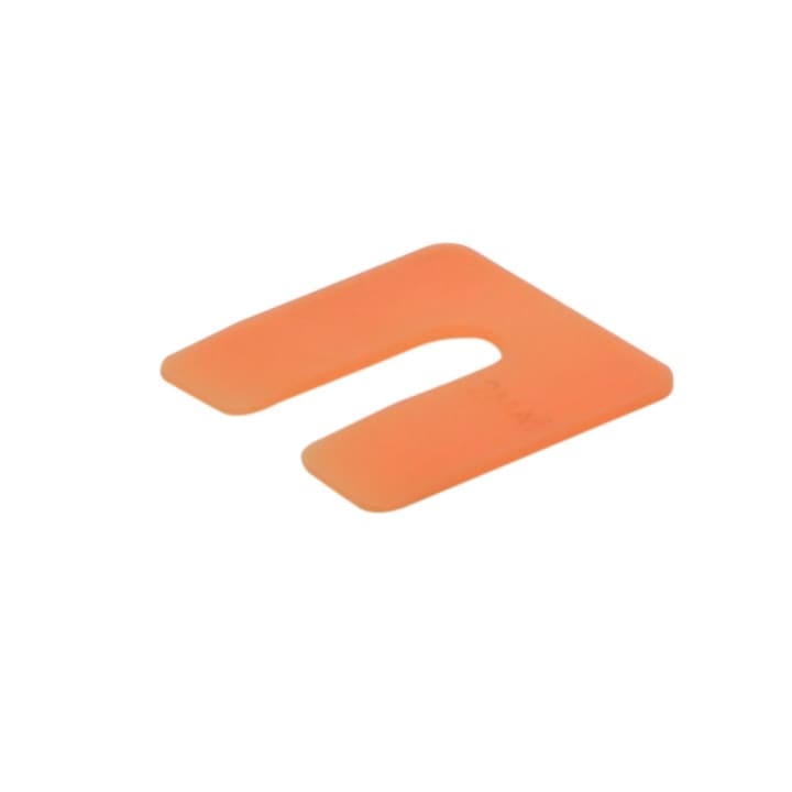 Gb Uitvulplaatje oranje 2 x 50 x 50mm zak 34602