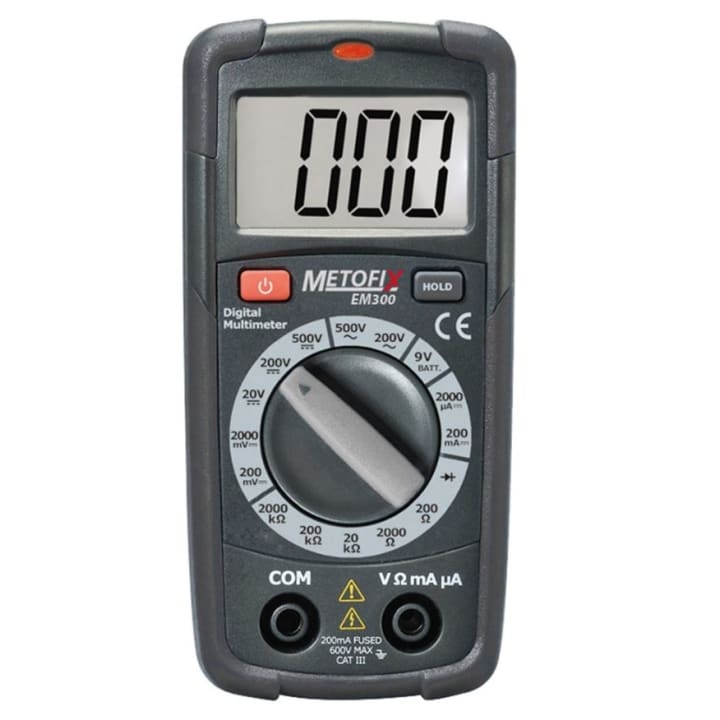 Metofix Multimeter em300 digitaal