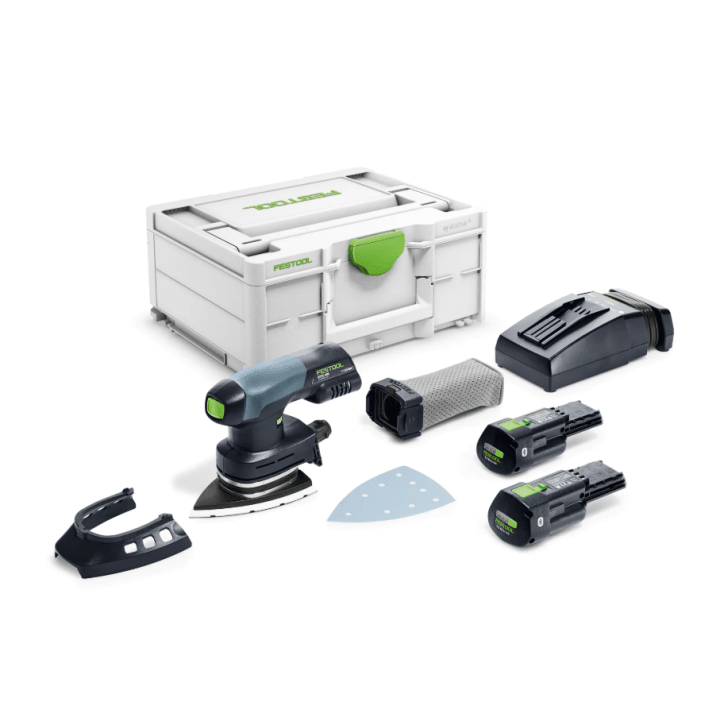 Festool Deltaschuurmachine accu dtsc400li 3.1ah
