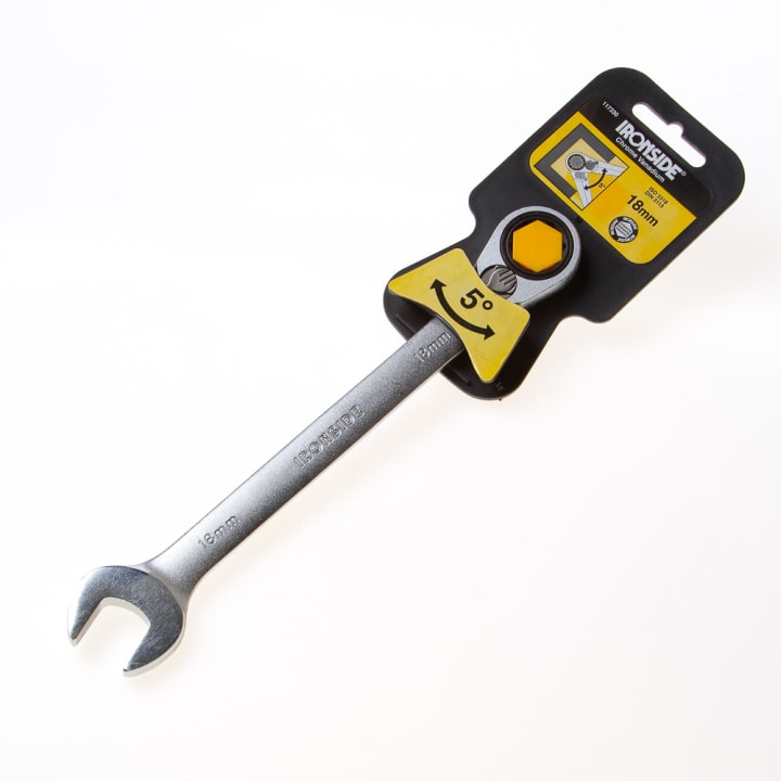 Ironside ratelsleutel 18mm