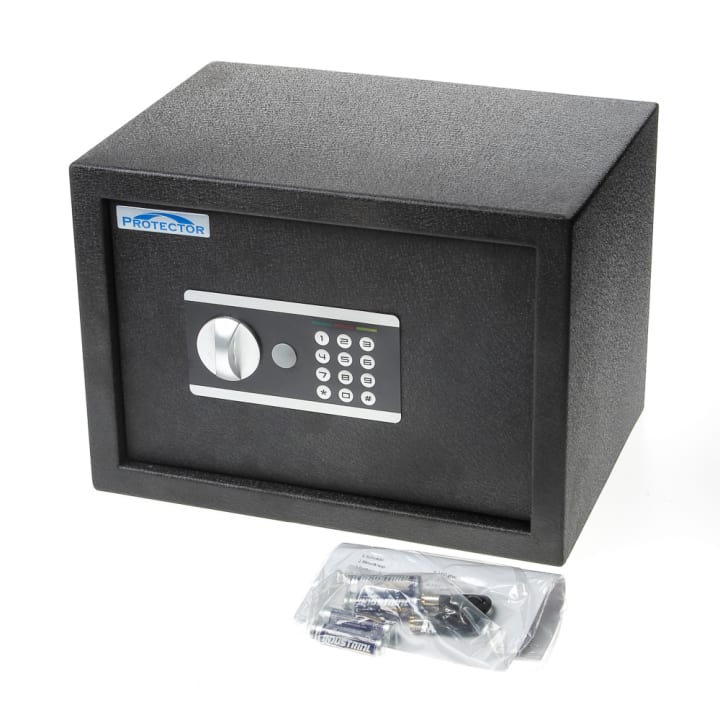 Privekluis protect.Domestic safe zwart 2535E
