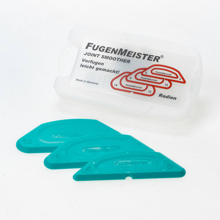 Fugenmeister R-03- afmesspatelset afger. (3)