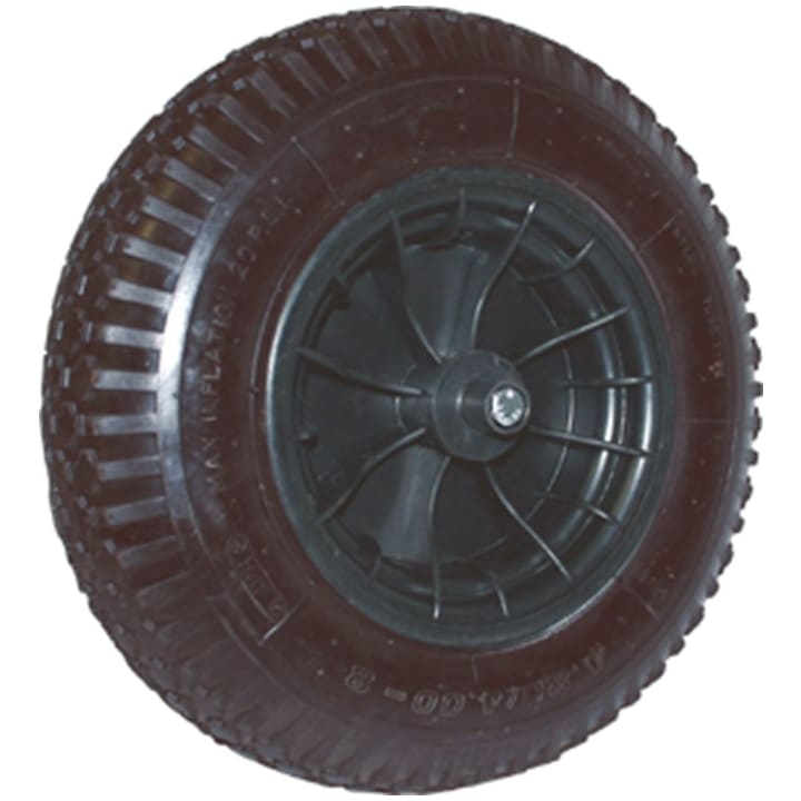 Kruiwagenwiel, kunststof velg