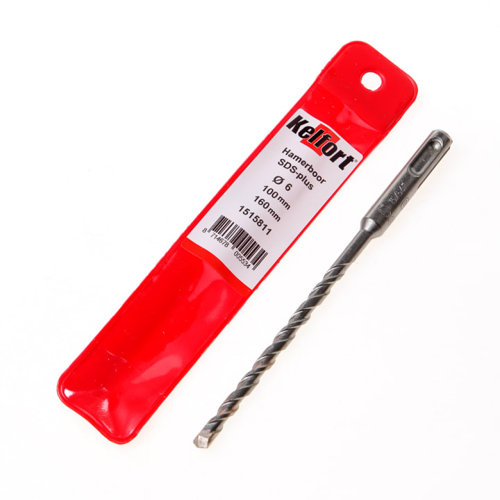 Kelfort hamerboor SDS-plus 6 x 160/100mm