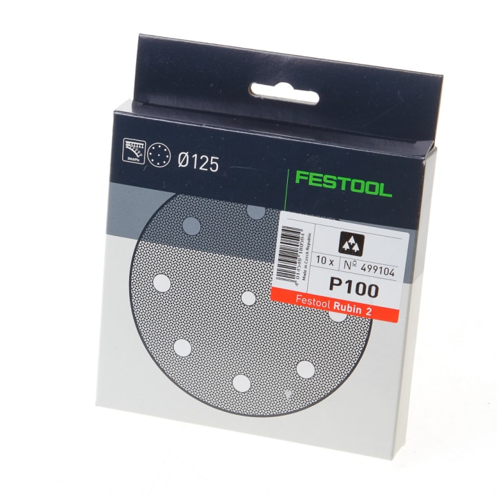 Festool Schuurschijf Rubin2 STF diameter 125/90mm P120 doos van 10 schijven