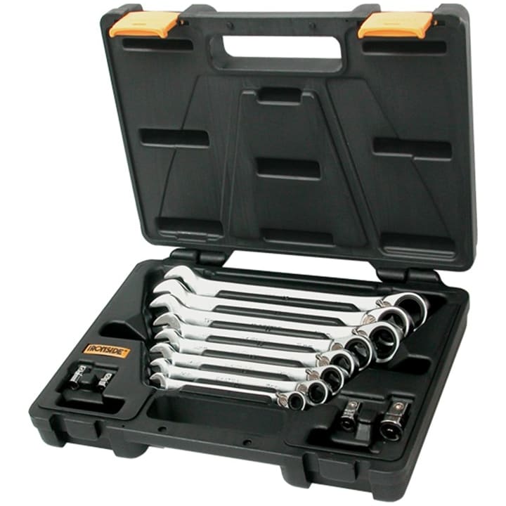 Ironside ratelsleutelset 8-19mm 12-delig