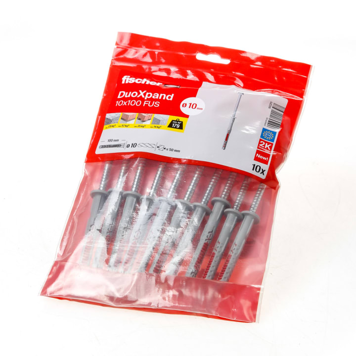 Fischer constr.pl. DuoXp. 10 x 100 FUS zk(10)