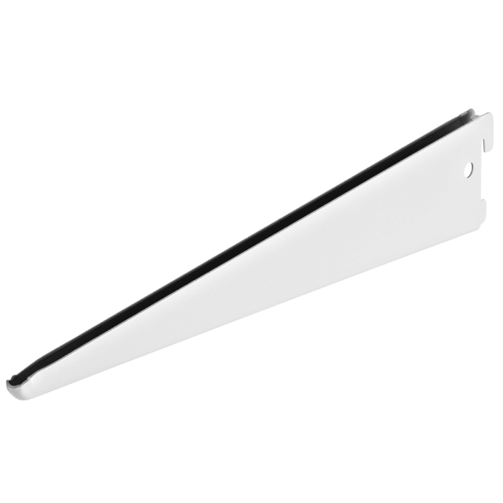 DX wandrail drager dubbel wit gelakt 470mm