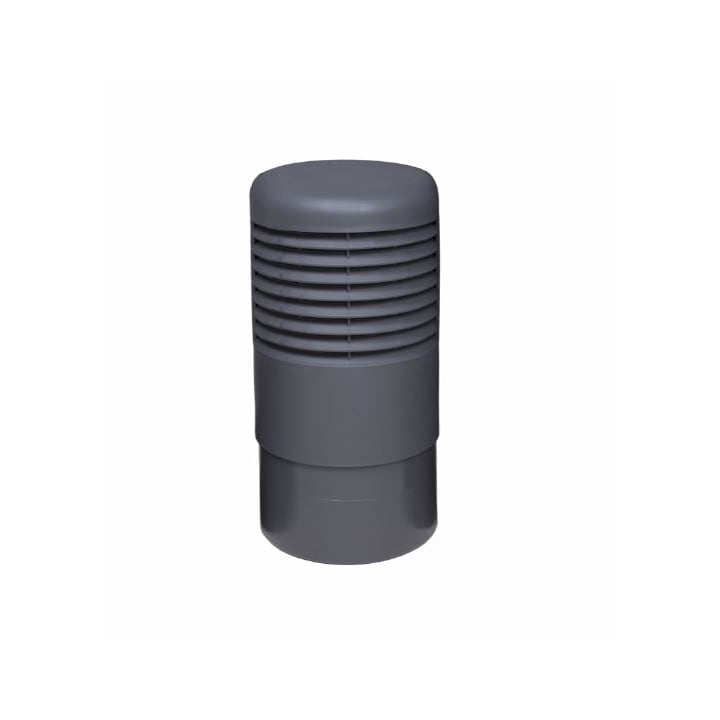 Losse kap voor Ross Ventilatieschacht 160mm, kleur donkergrijs