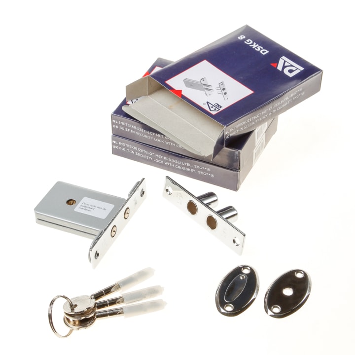 Insteek Penslot DSKG**-8003B per 3 stuks gelijk sluitend 0160.299.8003