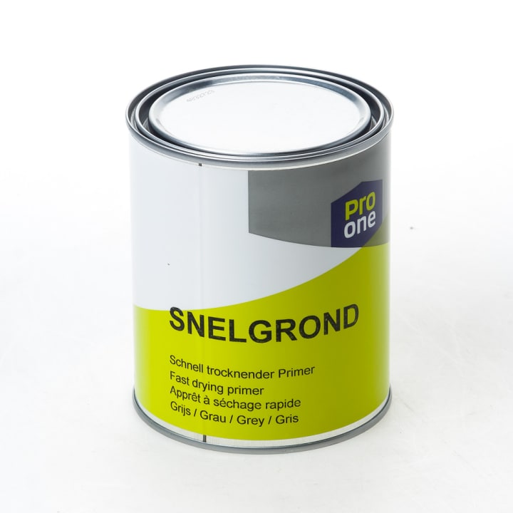 ProOne grondverf snel grijs 750ml