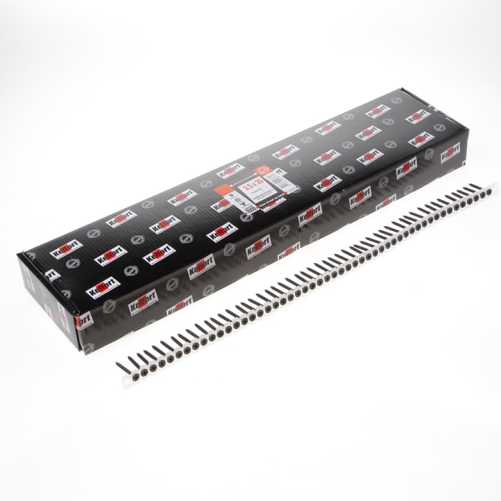 Kelfort snelbouwschroef 3.5 x 35mm op band trompetkop fijn gefosfateerd