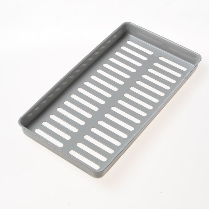 Van den Berg Luchtrooster mop RVS 210 x 112mm