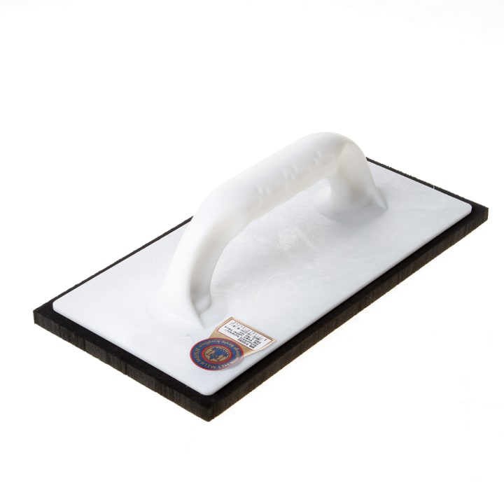 Melkmeisje Schuurbord zwart rubber 280 x 140mm