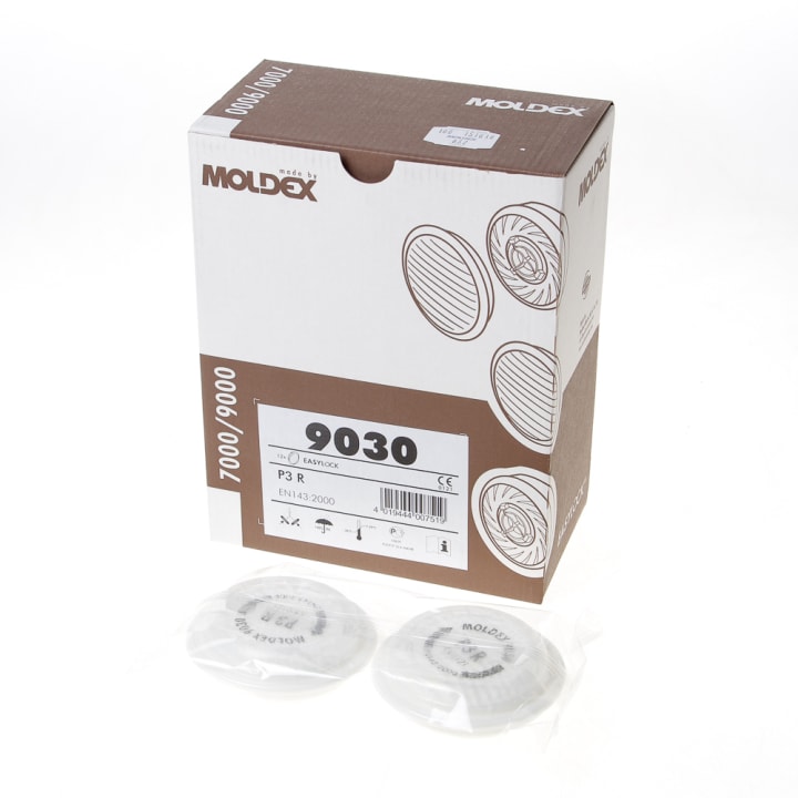 Moldex Stoffilter 9030 P3 tbv halfmask 7232