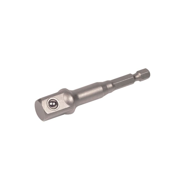 Hitachi Adapter 1/4" zeskant x 3/8" vierkant met kog lengte 65mm