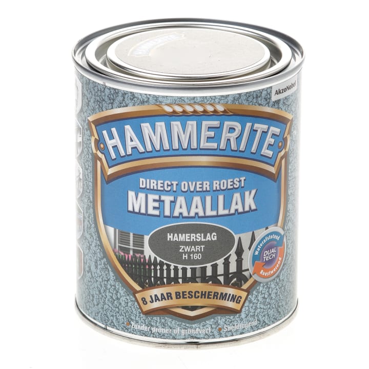 Alabastine Hammerite zwart 750ml