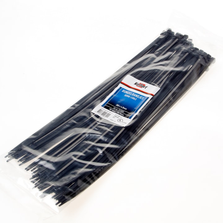 Kelfort bundelbandje zwart 385 x 4.8mm