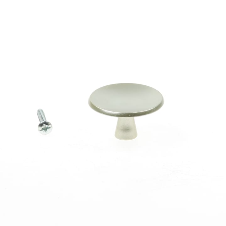 Meubelknop rond, aluminium 3753-02 40mm 1xm4