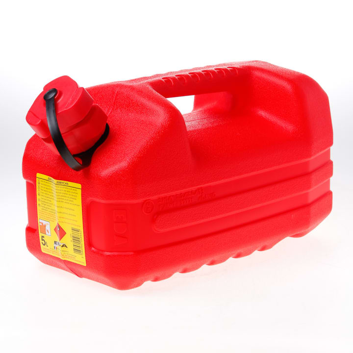 Briton Jerrycan rood benzine 5 liter