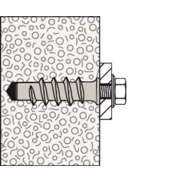 Cellenbetonanker FTP K 4 nylon