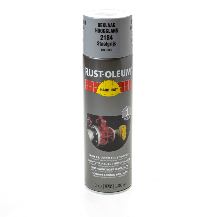 Rust-Oleum Hard Hat staalgrijs 500ml