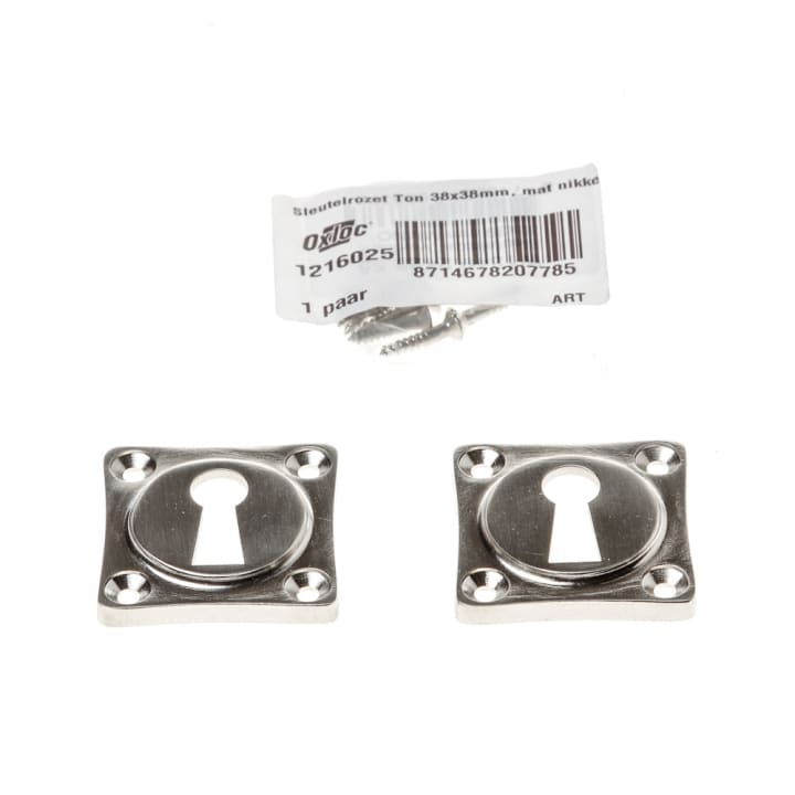 Sleutelrozet Ton vierkant mat