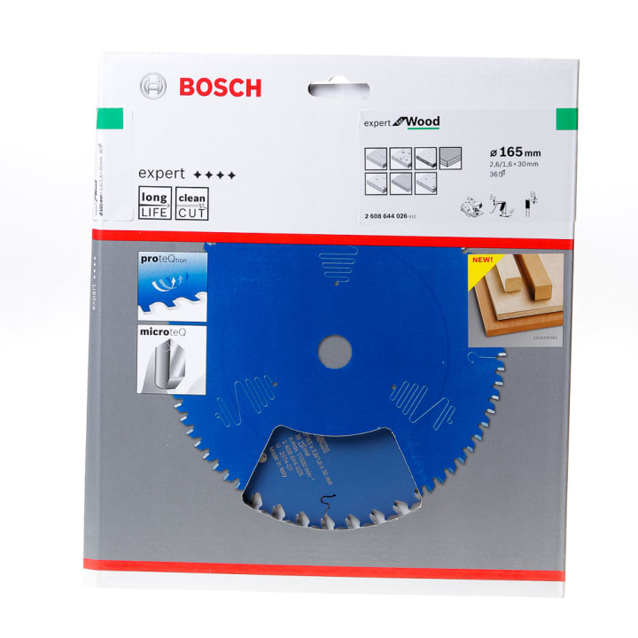 Bosch Cirkelzaagblad 36 tanden Wood ABT 165 x 30 x 2.6mm