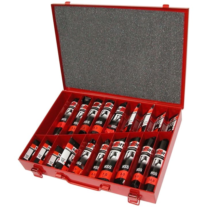 HSS metaalborenset 170-delig 330 x 234 x 47mm