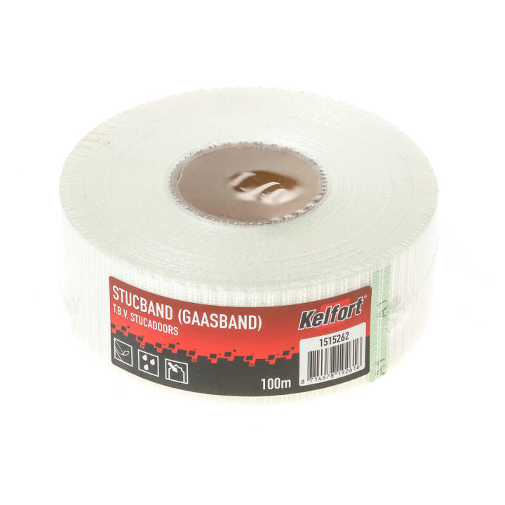 Stucgaasband 50mm 100mtr