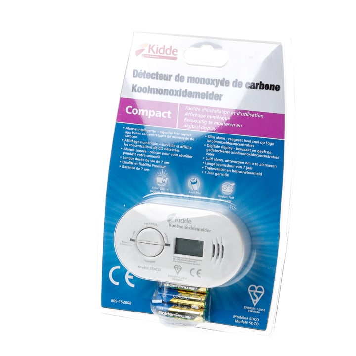 CO-melder Kidde dig. 4.5V