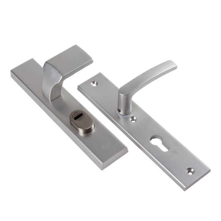 Ami Kruk/knop schild, aluminium veiligheidsbeslag 251/15 KT72 VARO 144 LI F1 GELWQUICK + PC72 ZONDER DEURKRUK