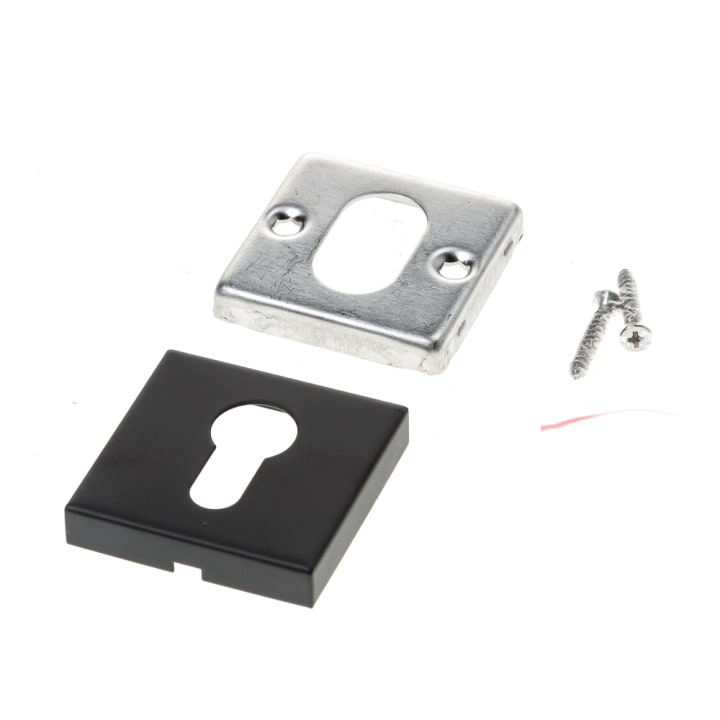 Basics BSQY53 cilinderrozet zwart