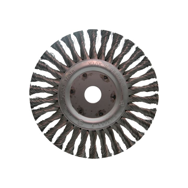 Ironside Rondborstel staaldraad getordeerd 125 x 22.2mm