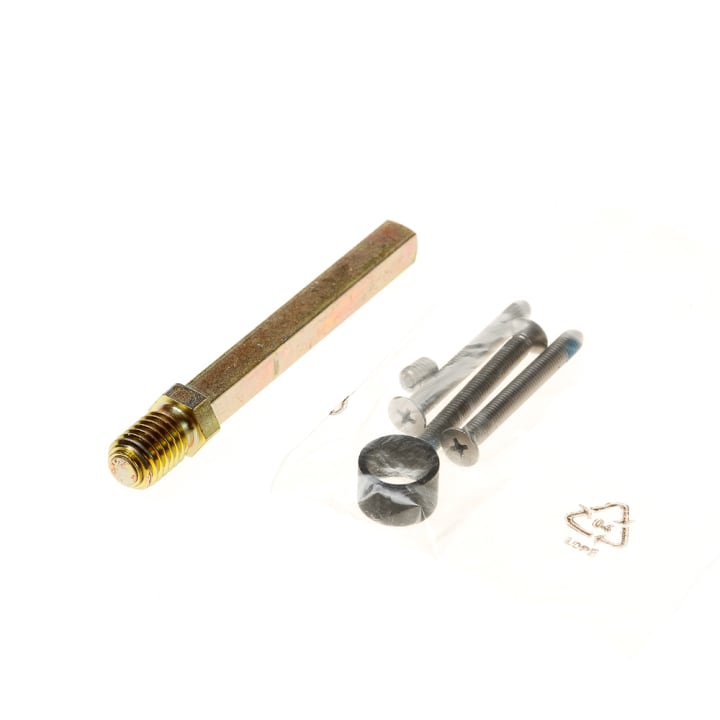 Bevestigingset langschilden ASL t.b.v. deurdikte 39-58mm voor wisselgarnituren