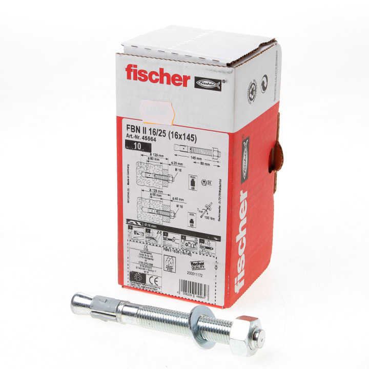 Fischer Snelbouwanker FBN II m16 x 145mm 16/25