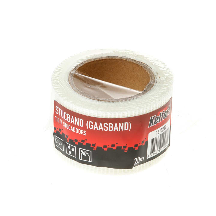 Stucgaasband 50mm 20mtr