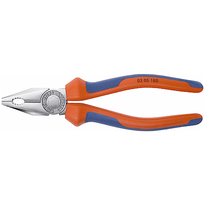 Knipex Kombi-tang verchroomd comfort 180mm