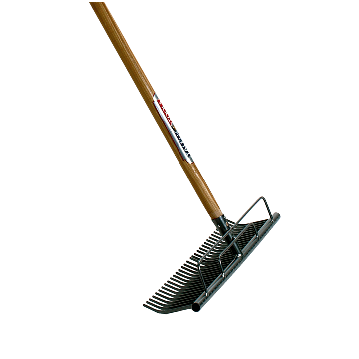 Grashark 32 tanden aluminium met steel 170cm breedte 60m