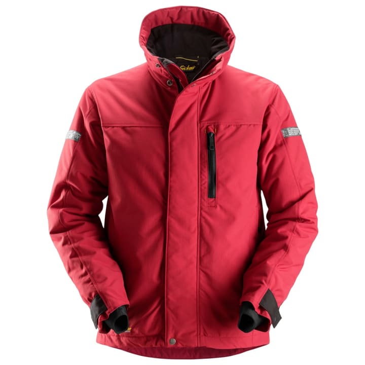 Snickers allround iso winterjas rood XL