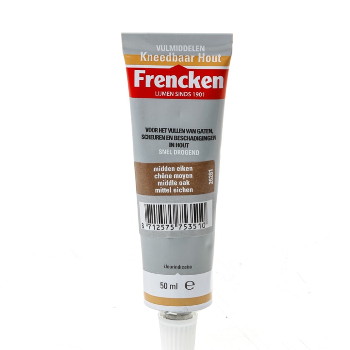 Frencken Kneedbaar hout midden eiken tube 50ml